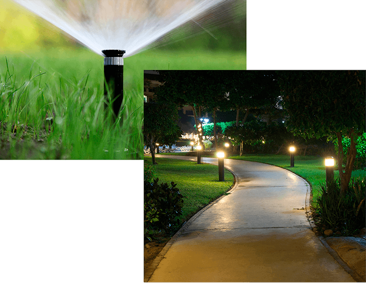 Landscape Lighting and Sprinkler Systems