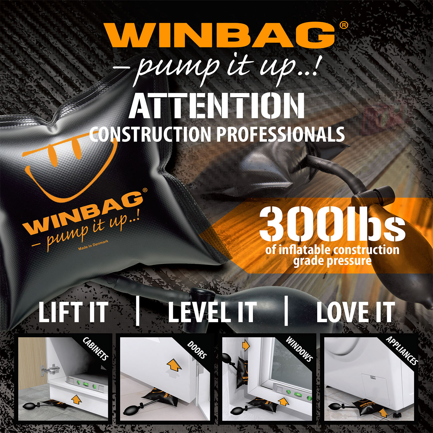 INFLATABLE PACKING TOOL WINBAG ICCONS - Cost Less Bolts