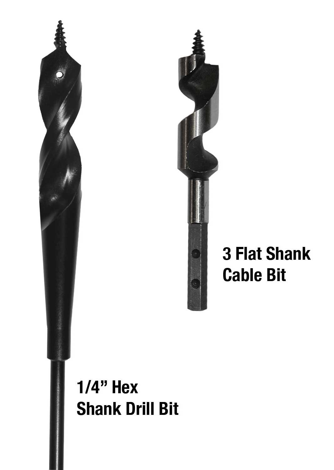 Eagle 24 inch 1/4 Shank Wire Cable Installer Extension Flexible Tool Drill Bit 